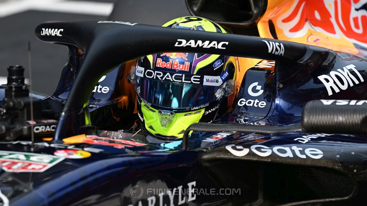 Isack Hadjar en el GP de Bahréin en Malasia 2026 mostrando su competitividad con Red Bull