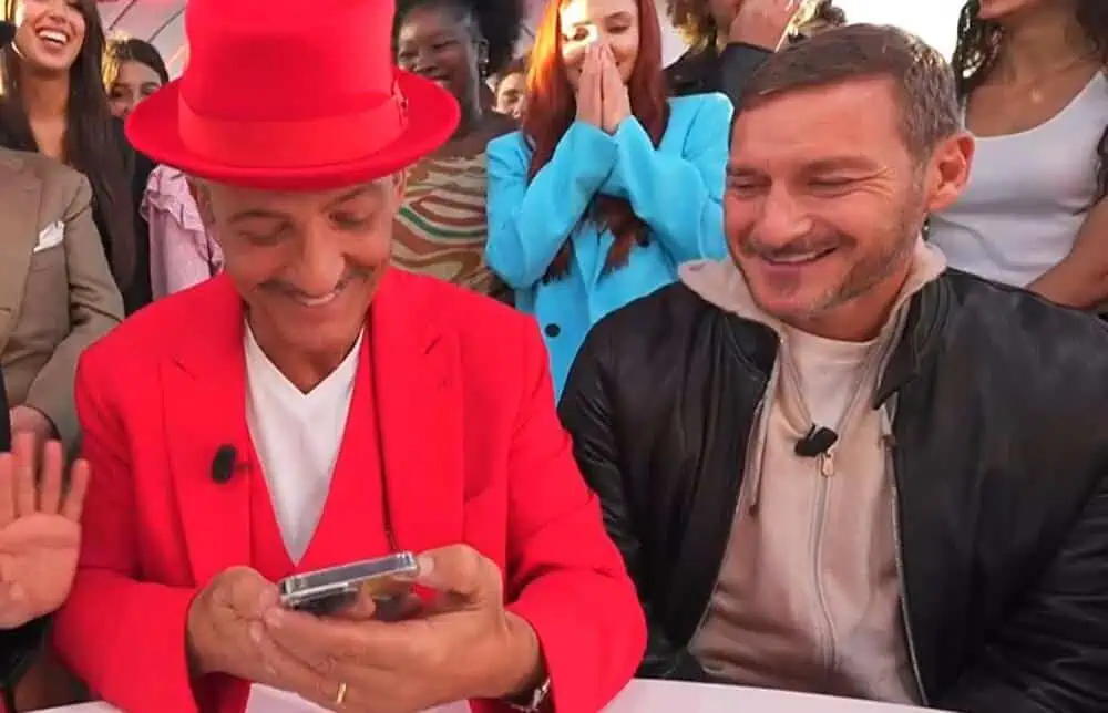 f1 ferrari lourdes totti fiorello lelclerc brasile brazilgp brazil interlagos formazione giro