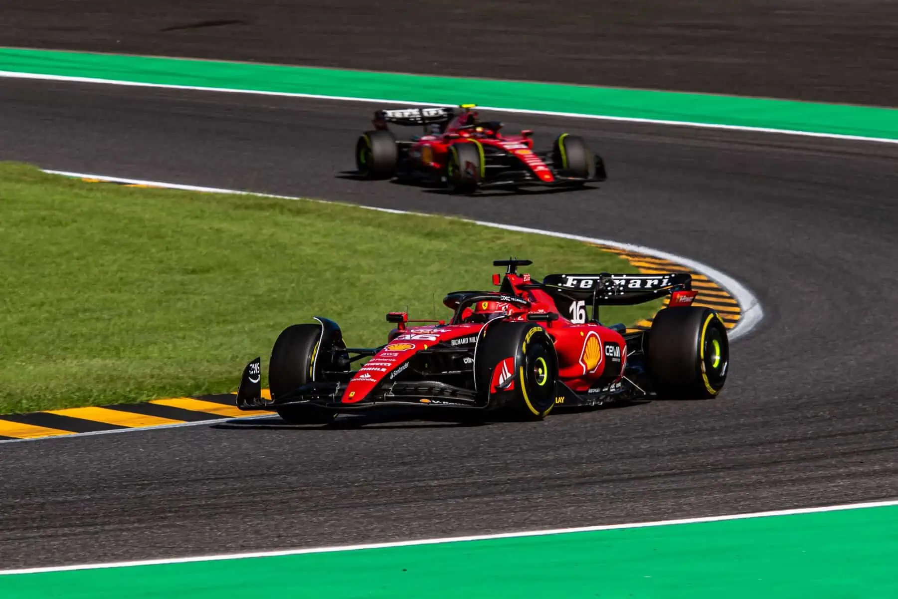 F1 GP GIappone Damon Hill Ferrari Red Bull