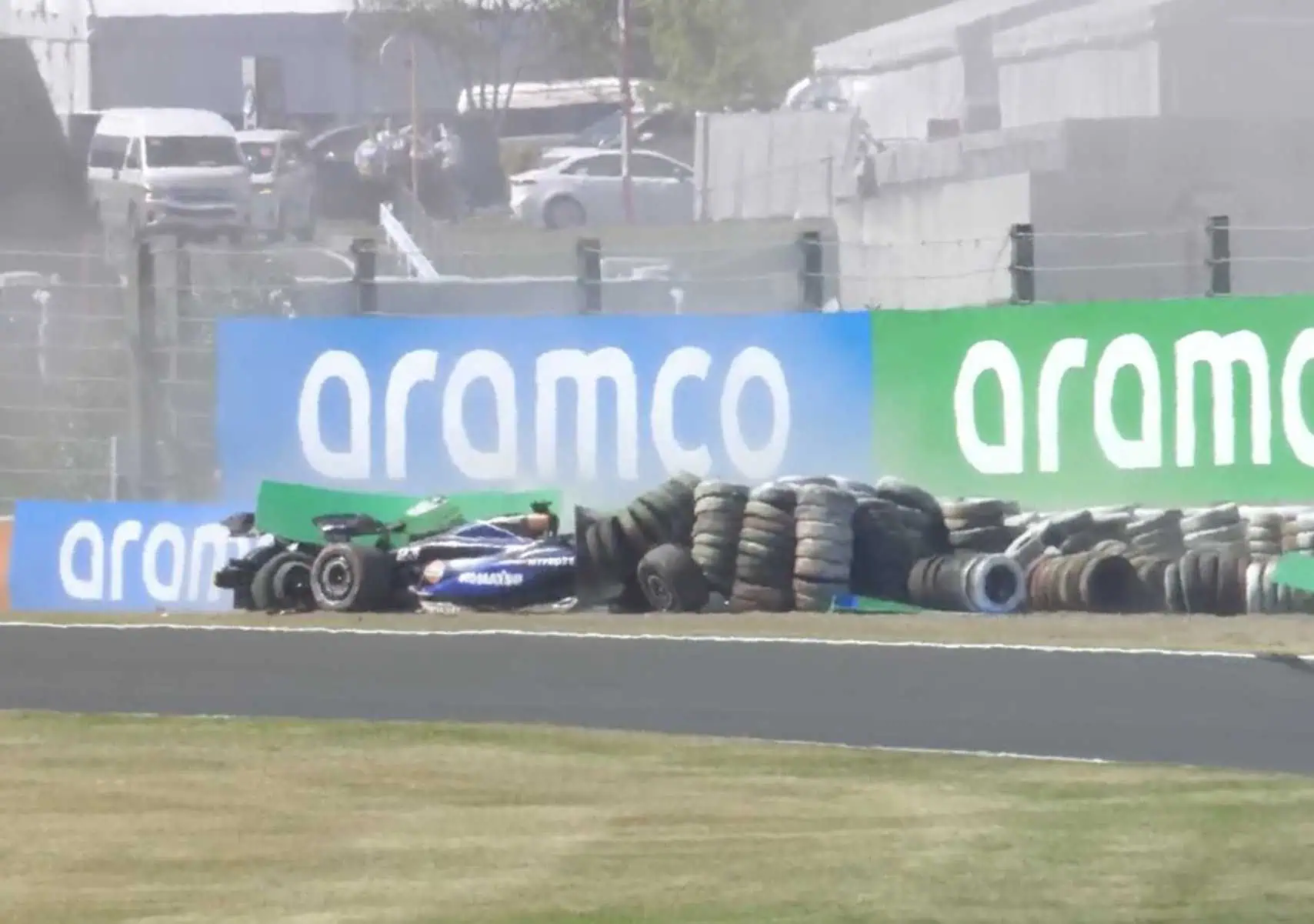 incidente albon ricciardo giappone