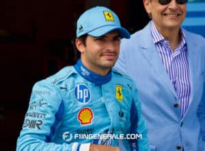 Sainz Ferrari Leclerc