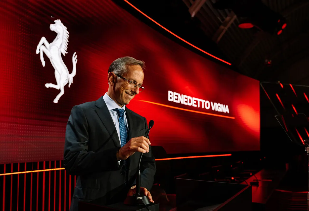 ferrari vigna benedetto f1 auto automotive elettrico elettrica maranello