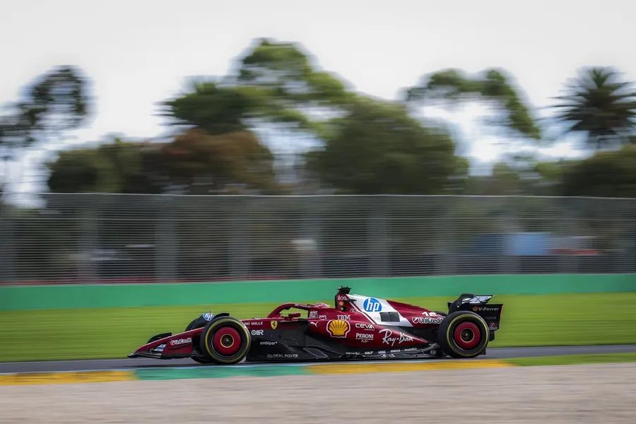 ferrari gp australia qualifiche si è nascosta valore sf25 stella wolff