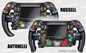 antonelli volante mercedes russell