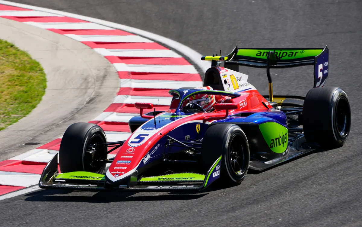 Formula 3 F3 Feature Race Budapest Ungheria Rafa Camara Ferrari