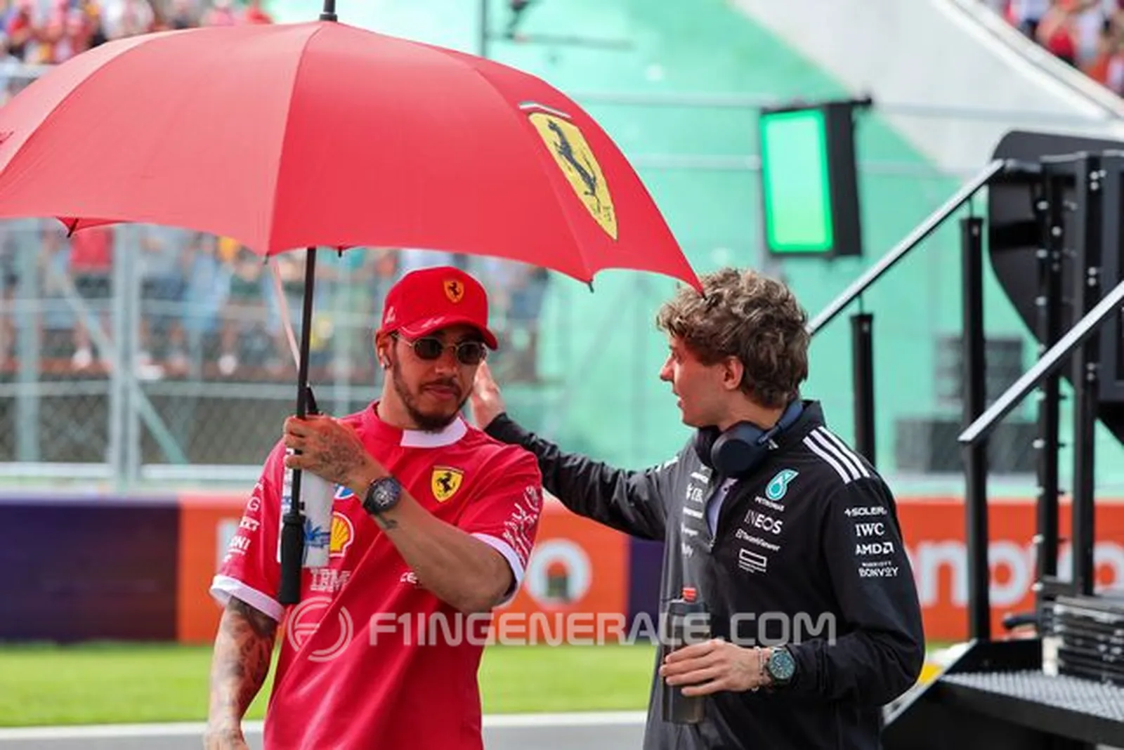 hamilton antonelli ritiro ferrari f1 