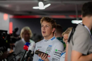 Lawson qualifiche GP Baku
