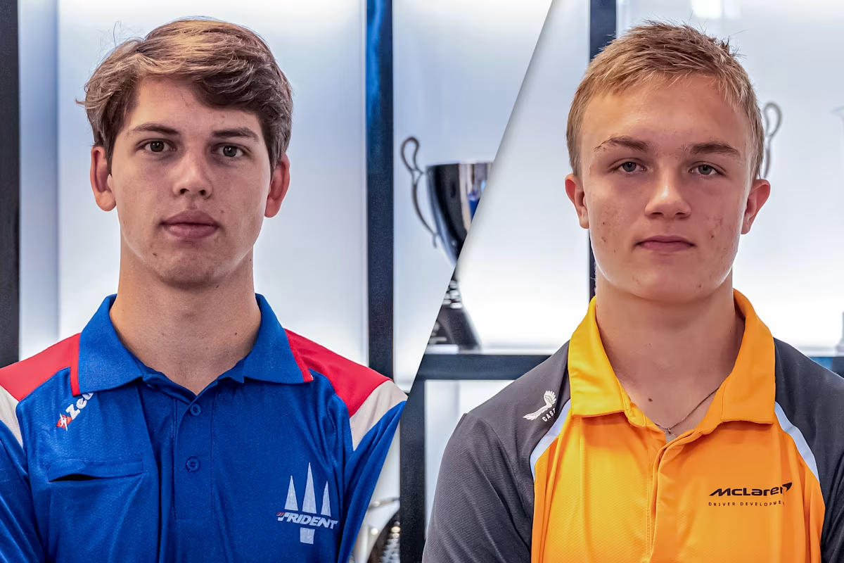 Martinius Stenshorne e Laurens Van Hoepen sono pronti a debuttare in F2 con il team Trident che avrà così una line-up tutta nuova a Baku. f2 qatar line-up rodin trident van hoepen stenshorne wharton