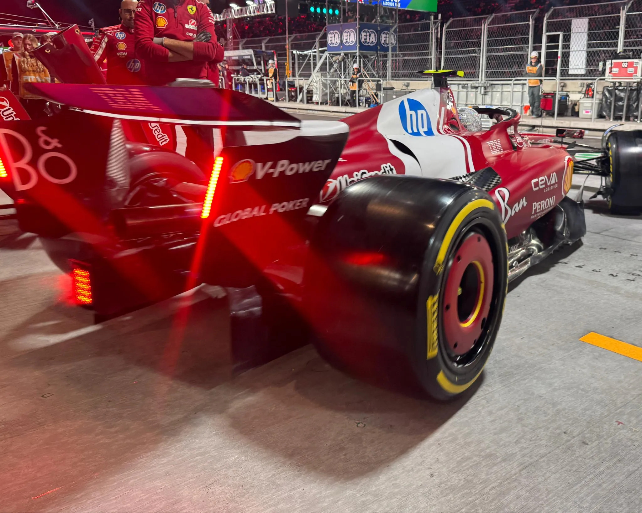 Hamilton Las Vegas ferrari 2026 f1