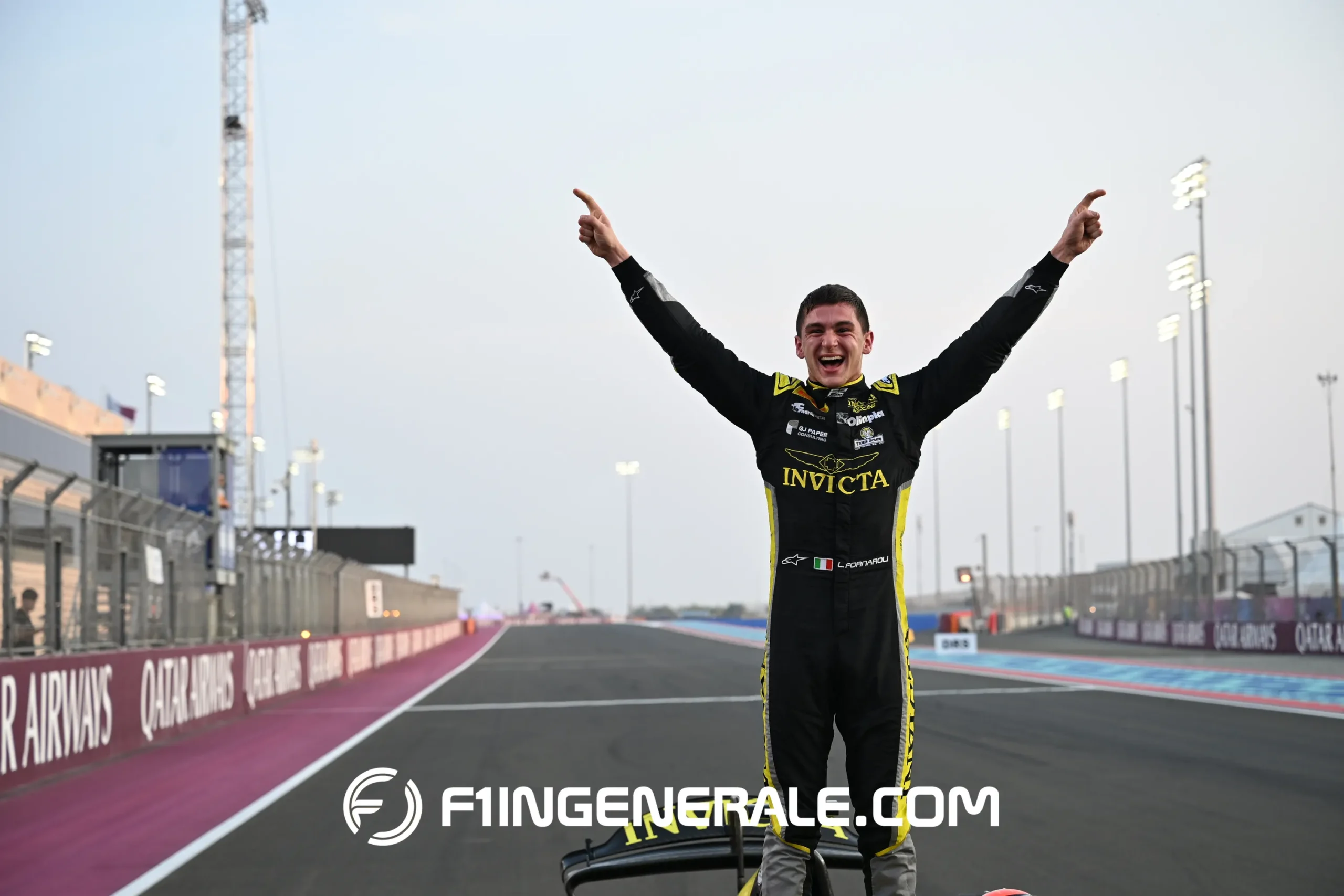 Fornaroli, campione italiano di F2, arriva in F1: c'è l'accordo con un top team