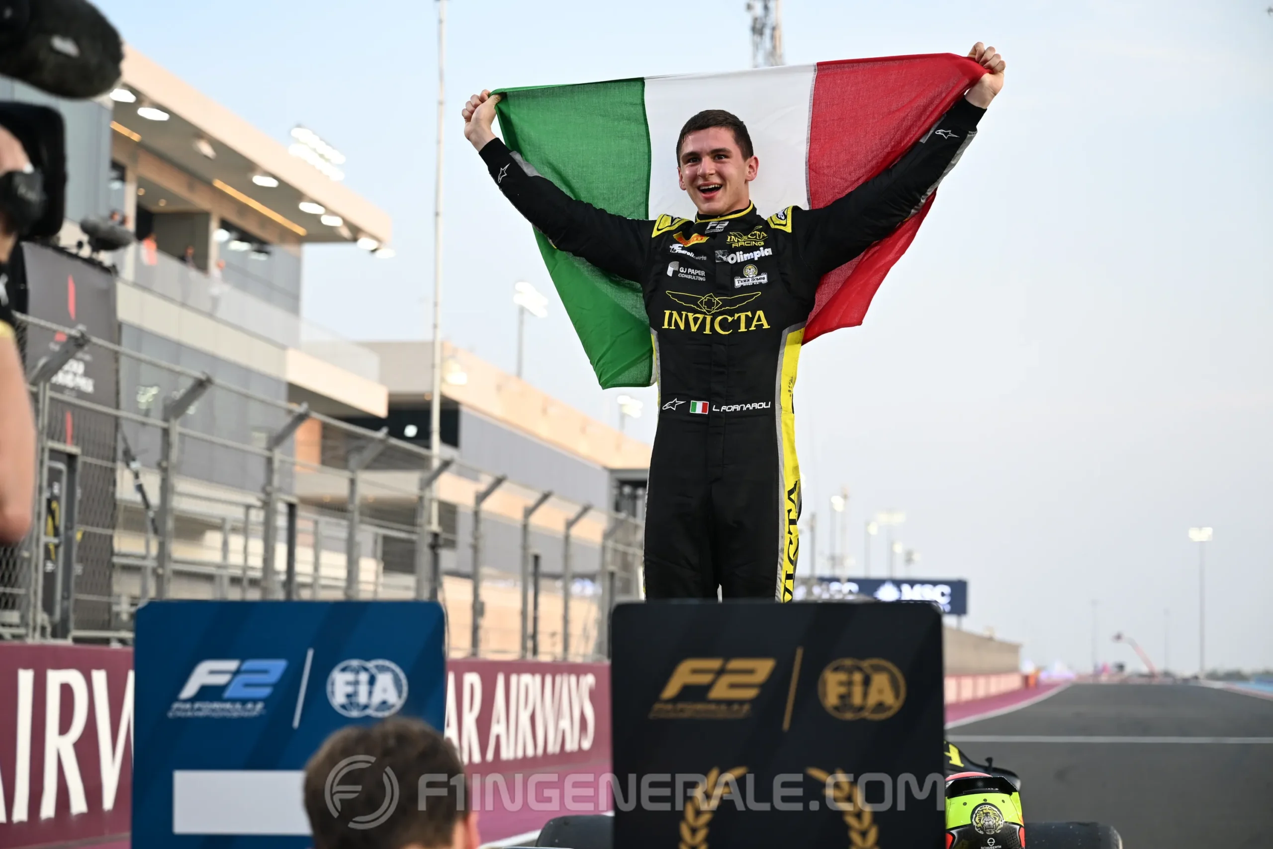 Fornaroli, campione italiano di F2, arriva in F1: c'è l'accordo con un top team