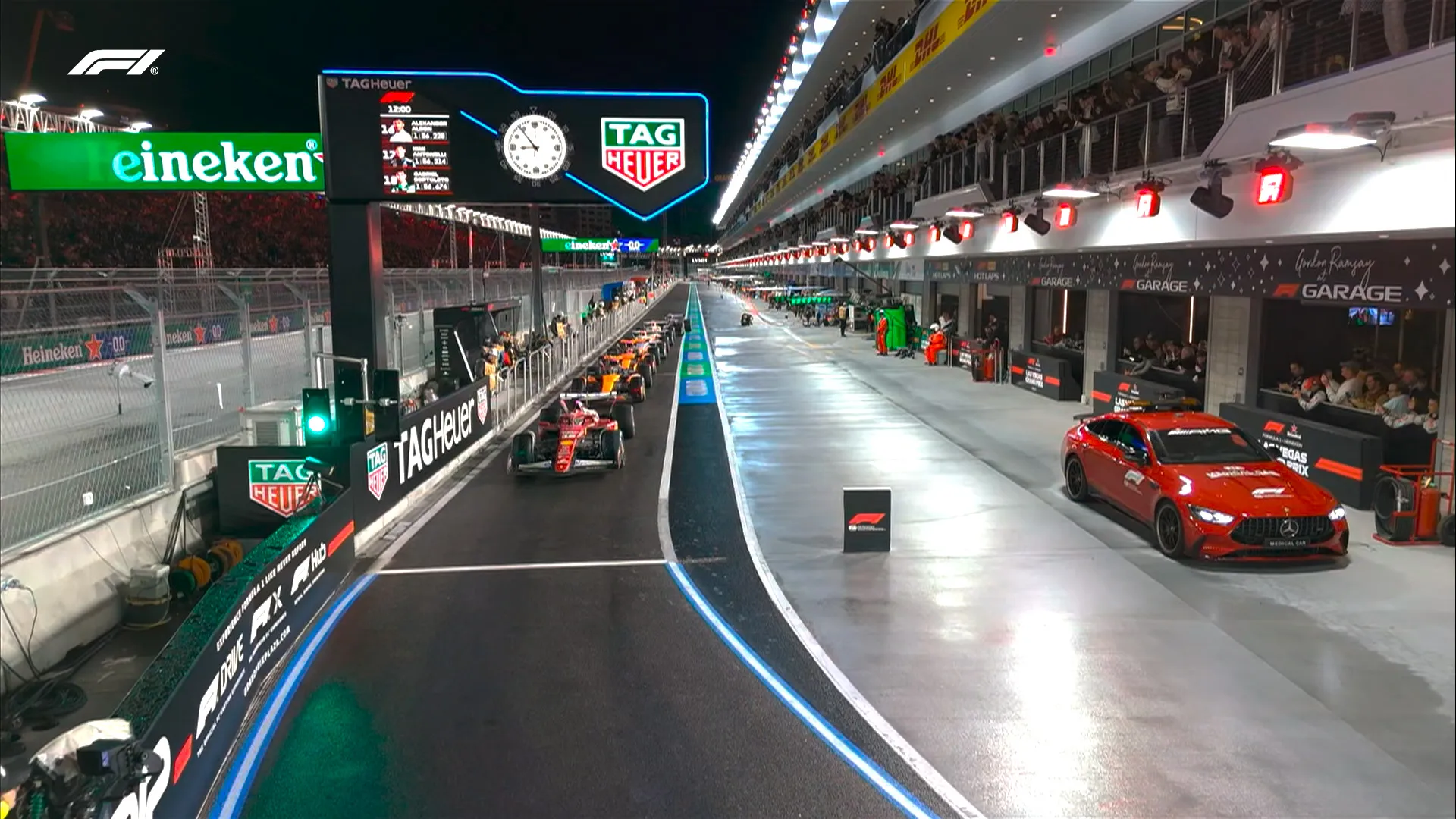 Leclerc qualifiche Las Vegas