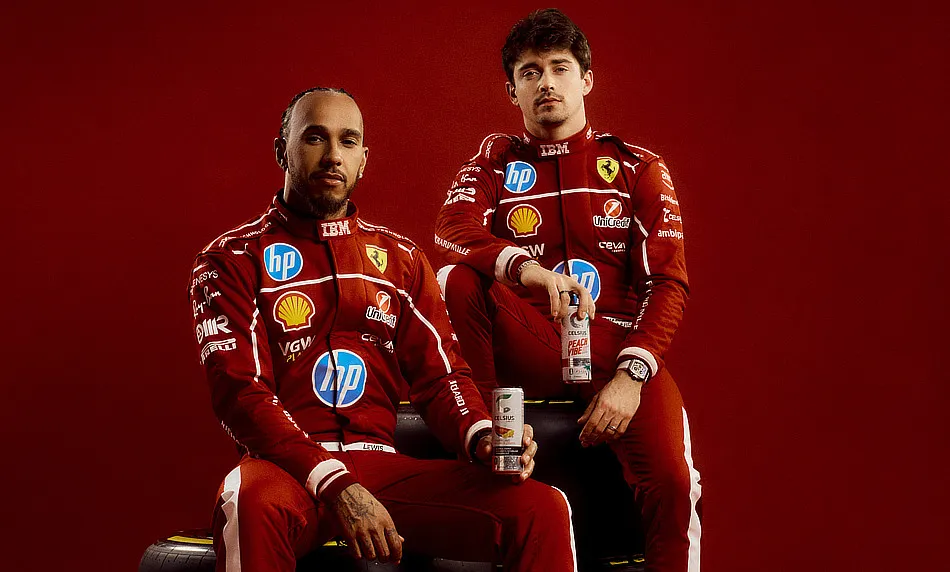 Celsius lascia la Ferrari e passa all’Aston Martin dal 2026