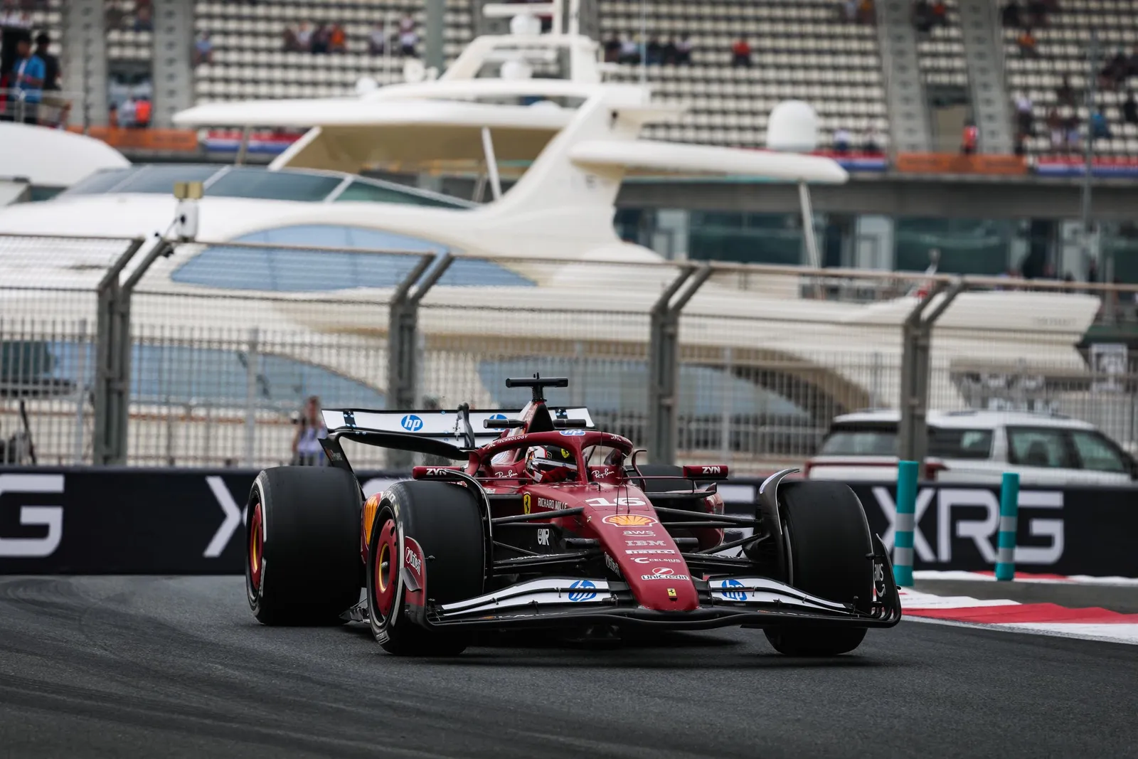 ferrari novità sterzo volante 2026 abu dhabi gp f1