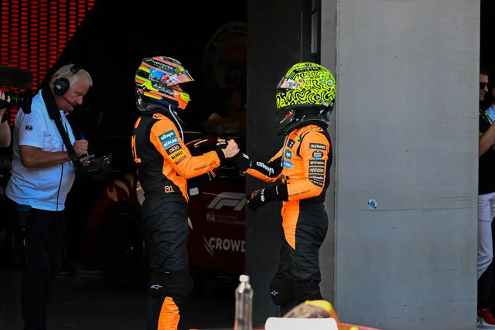 norris piastri mclaren ordini di scuderia team order gp abu dhabi verstappen mondiale titolo