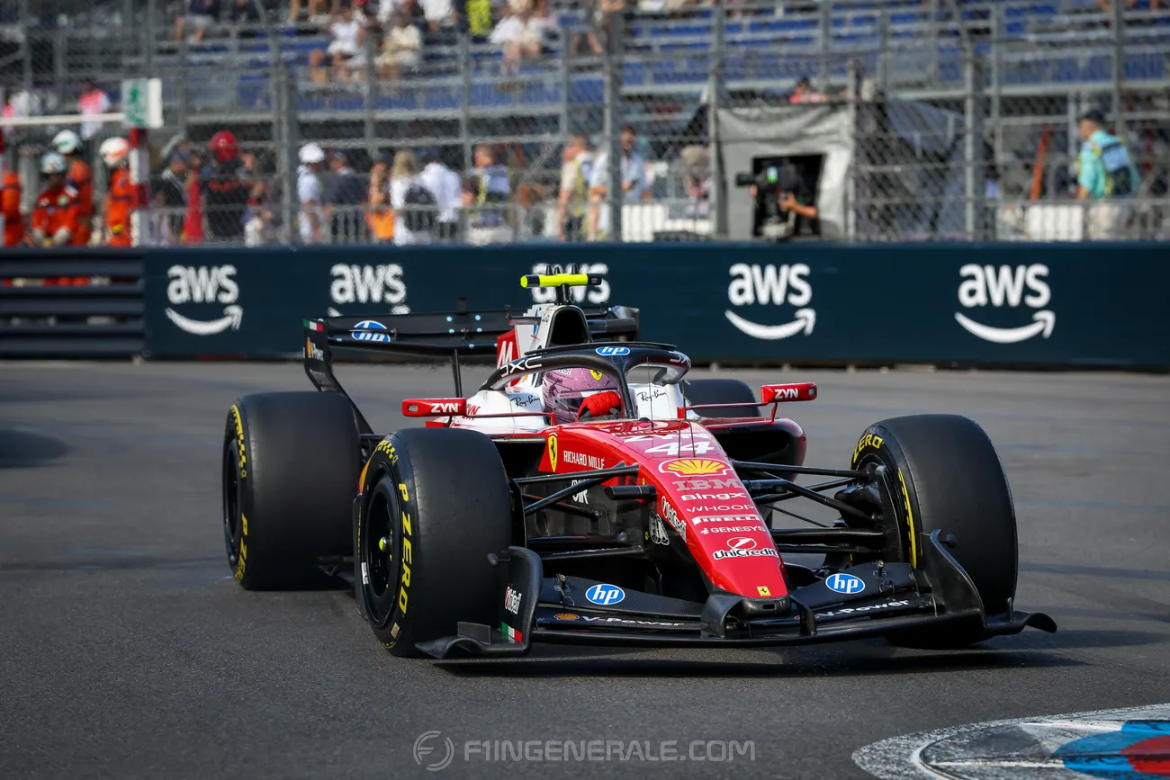 Hamilton Ferrari GP Monaco