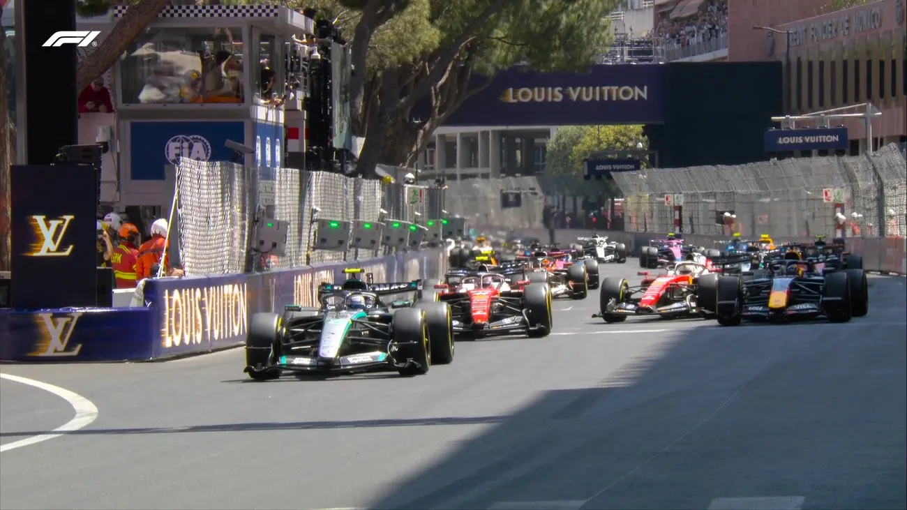 Partenza GP Monaco