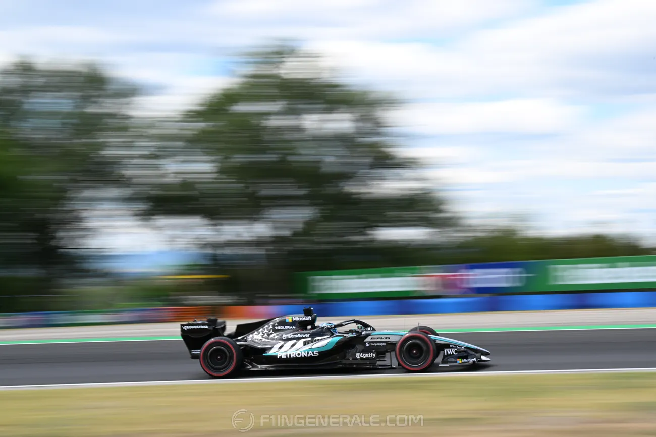 F1 | Problema alla Power Unit Mercedes? Russell svela il motivo dello stop a fine qualifica - GP Ungheria