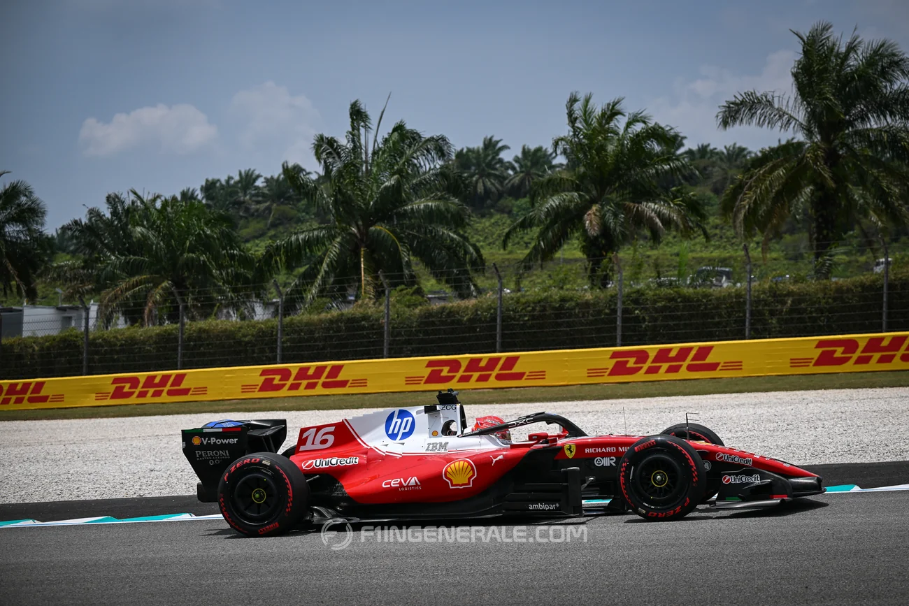 Sepang, Malaysia, 2nd October 2026, Charles Leclerc at the Formula 1 Gulf Air Bahrain Grand Prix in Malaysia, Copyright Marco Talluto