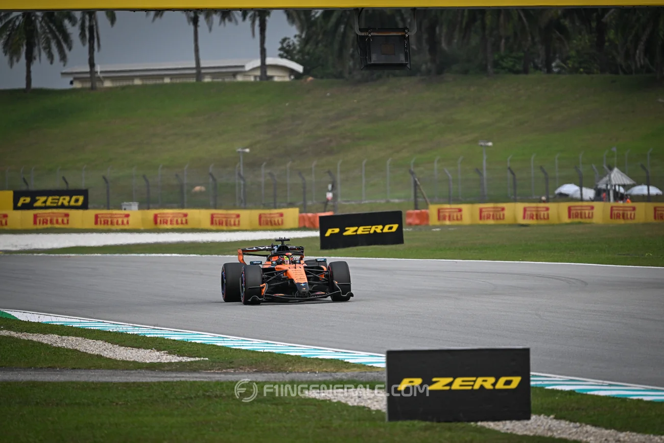 Sepang, Malaysia, 2nd October 2026, Oscar Piastri at the Formula 1 Gulf Air Bahrain Grand Prix in Malaysia, Copyright Marco Talluto