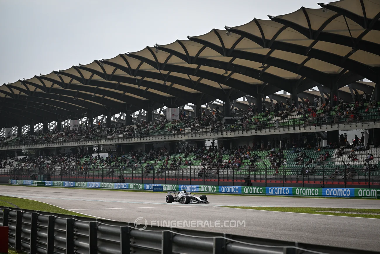 Sepang, Malaysia, 2nd October 2026, Valtteri Bottas at the Formula 1 Gulf Air Bahrain Grand Prix in Malaysia, Copyright Marco Talluto